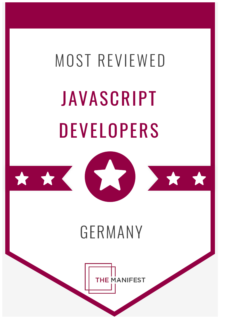The Manifest Most Reviewed JavaScript Developers Germany 2022
