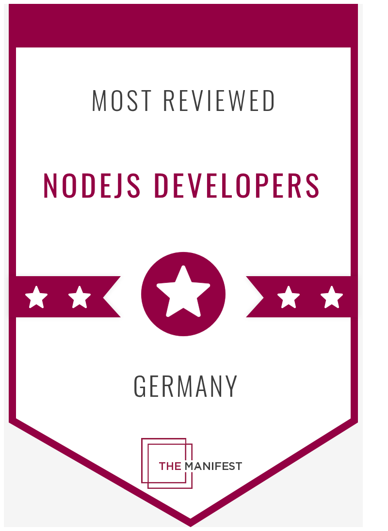 The Manifest Most Reviewed Node.js Developers Germany 2022