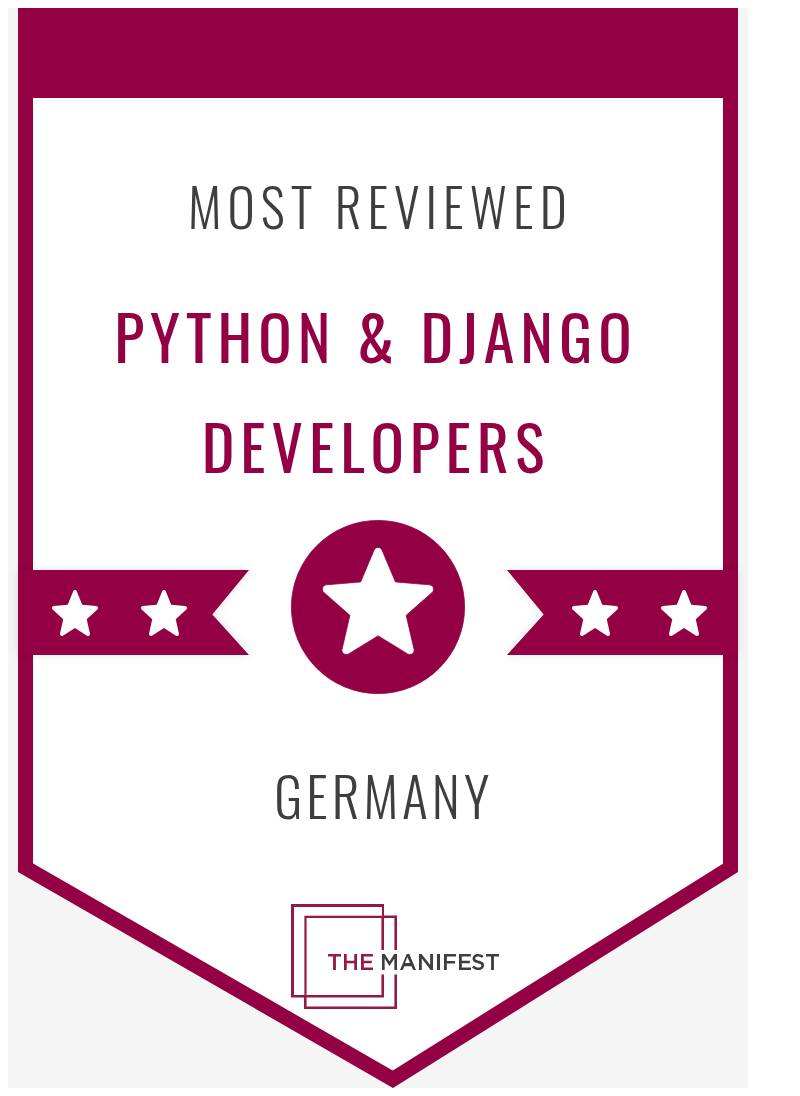 The Manifest Most Reviewed Python & Django Developers Germany 2022