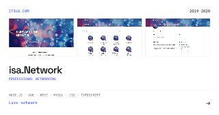 Social card for isa.Network
