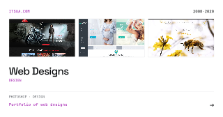 Social card for Web Designs