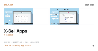 Social card for X-Sell Apps